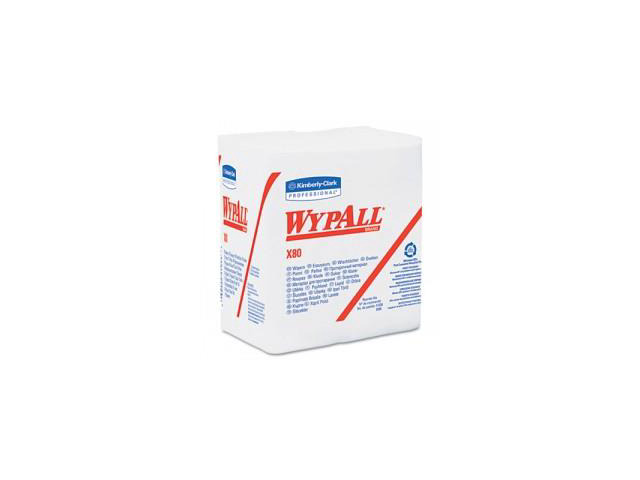 C-Wypall X80 Rag Rplmt Hydro Wpr 1/4Fld Whi 4/5 - Newegg.com