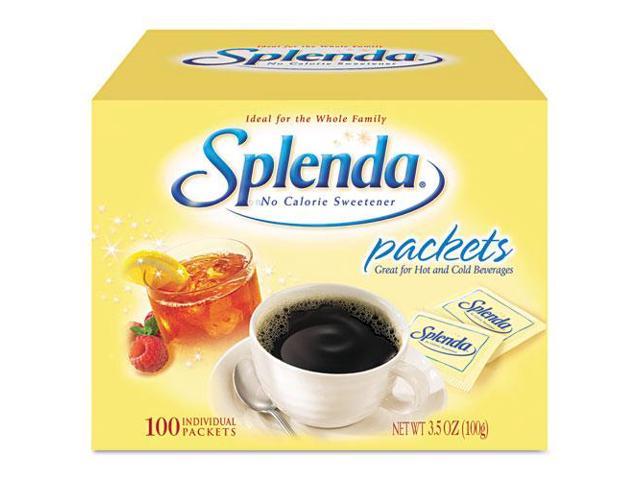 No Calorie Sweetener Packets, 100/Box