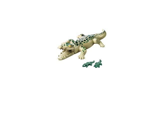 playmobil alligator with babies