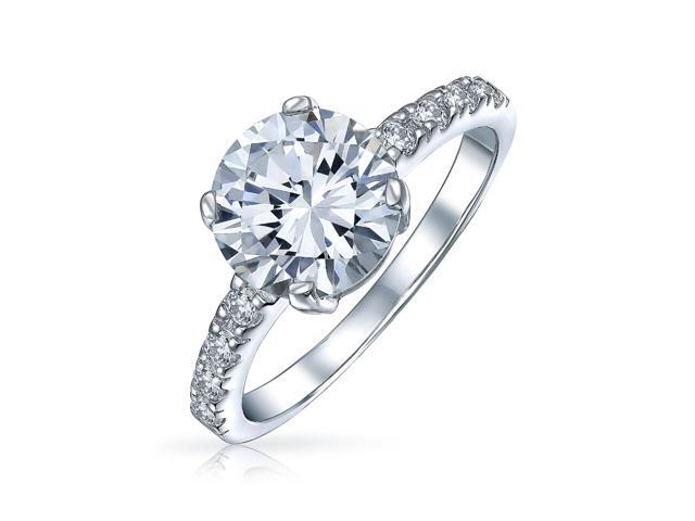 4ct Round Brilliant Solitaire Aaa Cz Cubic Zirconia Engagement Ring Thin Pave Band 925 Sterling Silver For Girlfriend - Aaa Awnings Inc Garden Grove Ca 4ct Round Brilliant Solitaire Aaa Cz Cubic Zirconia Engagement Ring Thin Pave Band 925 Sterling Silver For Girlfriend - Aaa Awnings Inc Garden Grove Ca