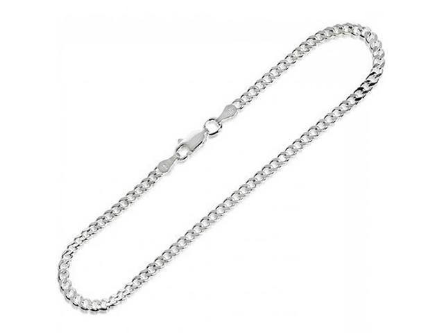 925 Sterling Silver curb chain extension with snow flake and lobster clasp