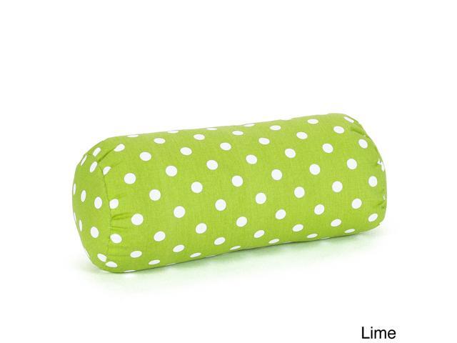 Small Polka Dot Round Bolster Pillow Newegg Com
