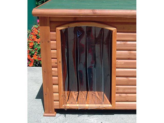 Outback Plastic Doorway Cover For Medium Large Dog House Newegg Com