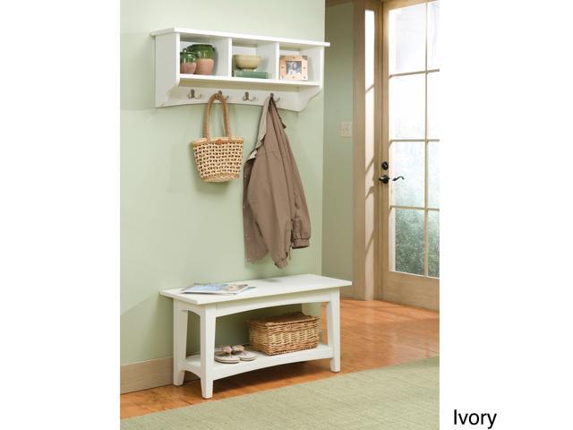 Fair Haven Storage Coat Hook And Bench With Shelf Set Newegg Com