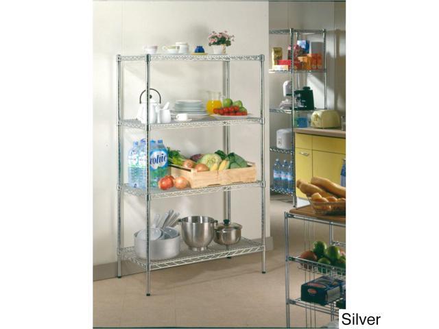 Ofm Core Collection X5 Series Adjustable Wire Shelving Unit 48 X