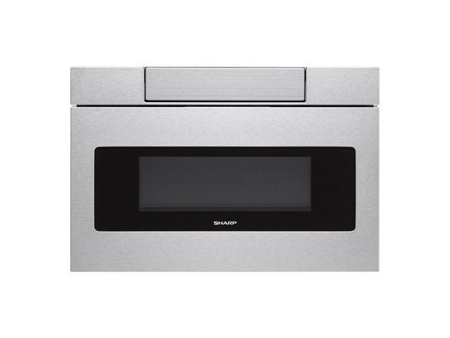 Sharp Smd2470as 24 Inch Stainless Steel Microwave Drawer Newegg Com