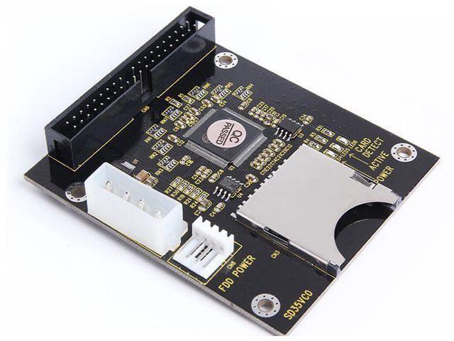 3.5" 40Pin 40-Pin Male IDE To SD/SDHC/MMC memory Card SD to 3.5 IDE Adapter  - Newegg.com