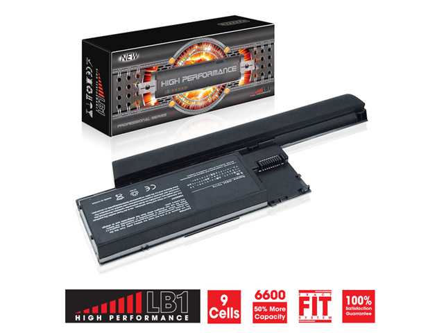 LB1 High Performance© Extended Life Dell TC030 Laptop Battery 9-cell 11.1V