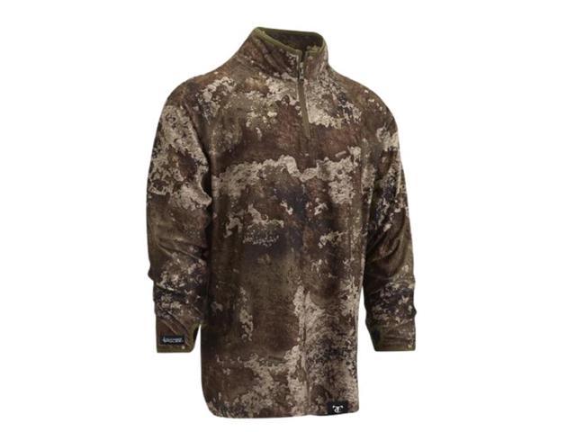 True Timber Pulse Performance 1/4 Zip Strata Jacket In 2X-Large ...