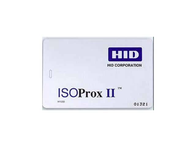 HID 1386NGGNN Proximity 1386 ISOProx II Card, 125kHz, No Slot