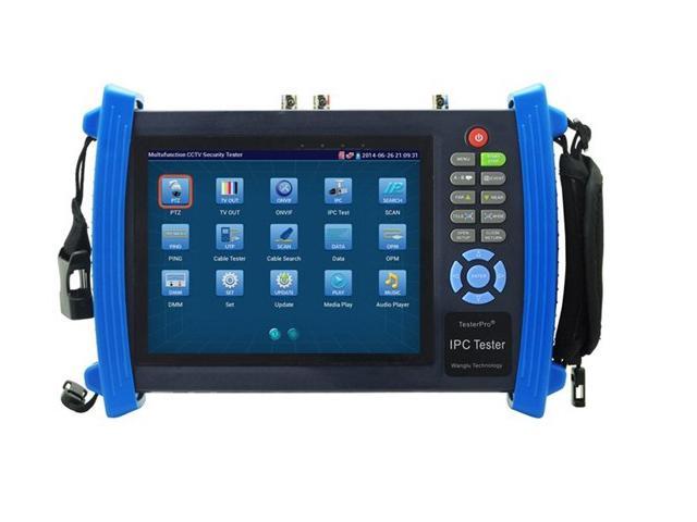 IP Camera 7 inch Touch Screen CCTV Tester HDMI Input POE Test PTZ Control WIFI