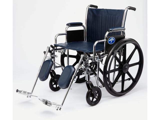 Photo 1 of ***USED - LIKELY MISSING PARTS - UNABLE TO VERIFY FUNCTIONALITY - SEE PICTURES***
Medline Excel Extra-Wide Bariatric Wheelchair For Adults and Seniors with 24" Wide Seat, Supports up to 500 lbs