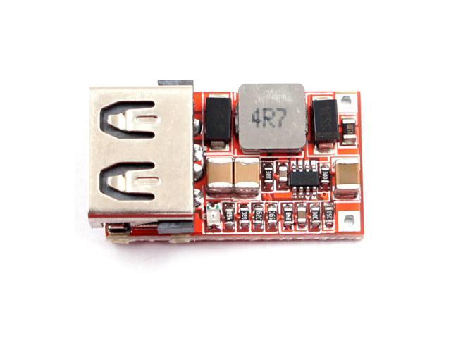 15W USB 5V 3A DC Buck Voltage Step-down Module 9V 12V 18V Input 98% ...