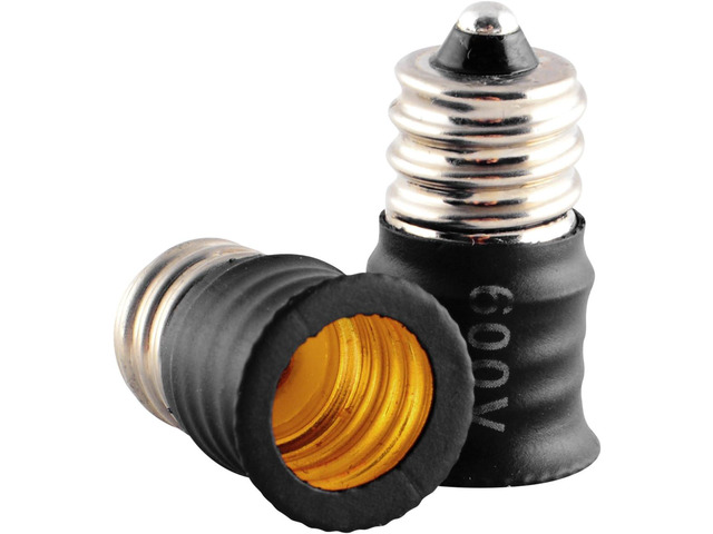 E12 Light Socket Adapter – Lamp Extender, Screw Base Converter, Home DIY-499580