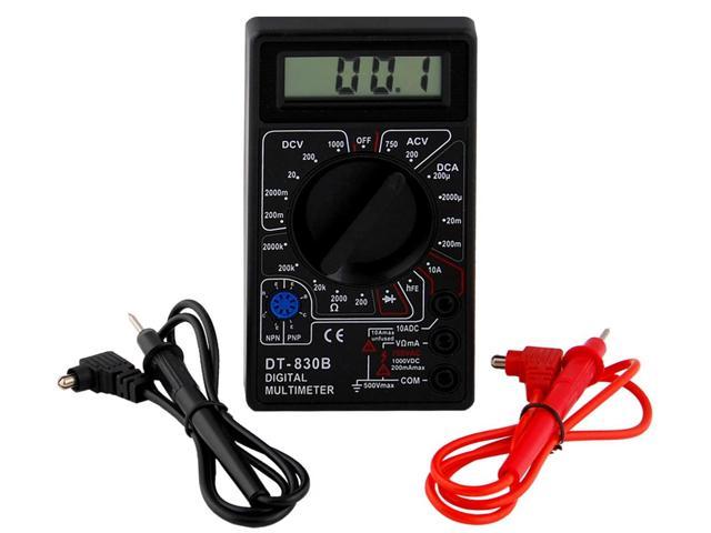 7 Fn Digital Multimeter AC DC Voltage Volt 10 Amp Current Resistance Ohm  Meter