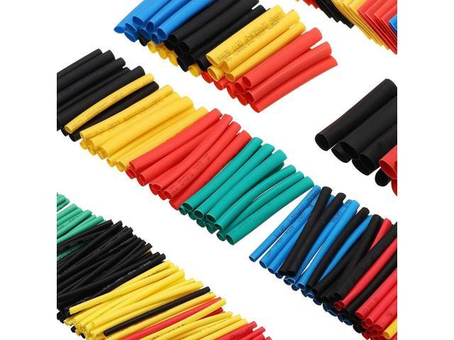 328pcs Multicolor Heat Shrink Tubing Electrical Wire Insulation Cable ...