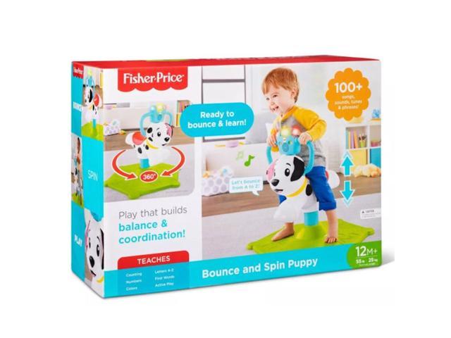 fisher price bounce and spin puppy