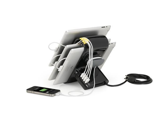 Kanex Onyx Sydnee 4-port 2.1A USB Charging Station for iPad, Kindle, Tablets, Smartphones SYDONXY