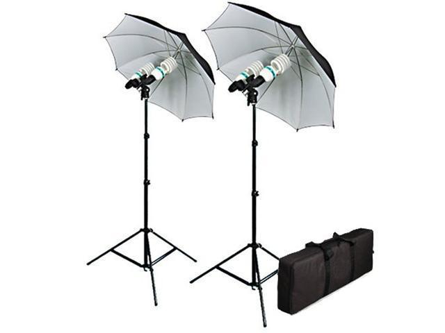 LimoStudio 900 Watt Studio Continuous Lighting Overhead Boom Light Kit w//Umbrella Light Reflector Kit