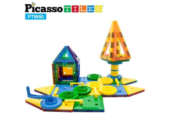 magnetic tiles playset