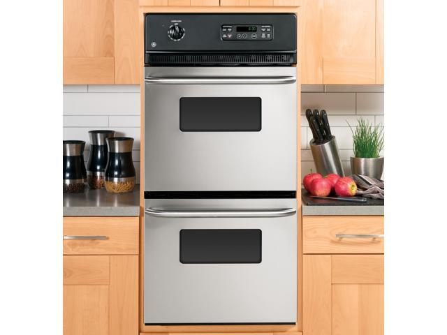 General Electric Jrp28skss Ge 24 Double Wall Oven Newegg Com