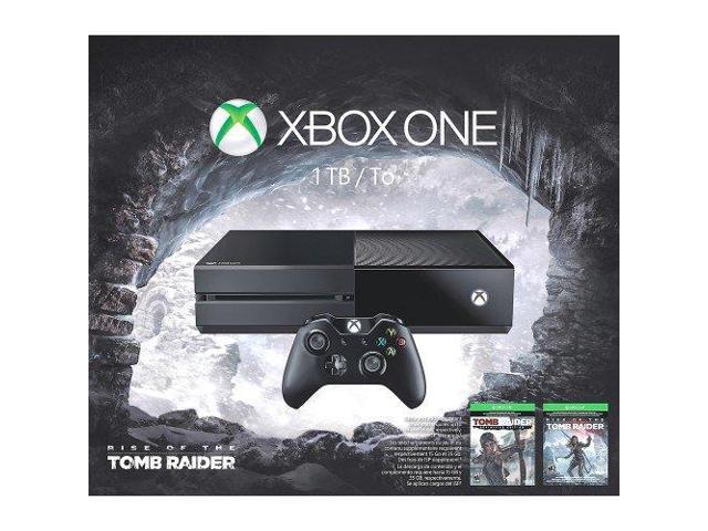 Xbox One 1TB Console : Rise of the Tomb Raider Bundle