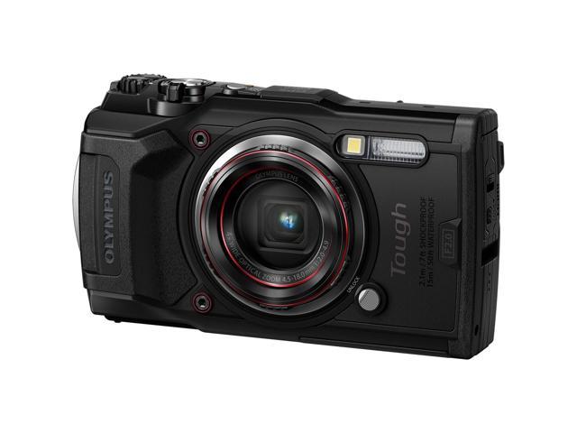 Olympus Tough TG-6 Waterproof Camera, Black (050332192430