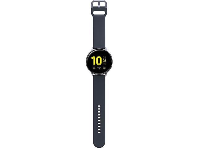 Photo 1 of Samsung Galaxy Watch Active2 (44mm), Aqua Black (Bluetooth) - Wrist - Accelerometer, Barometer, Gyro Sensor, Heart Rate Monitor, Ambient Light Sensor - Heart Rate, Steps Taken, Calories Burned, ...