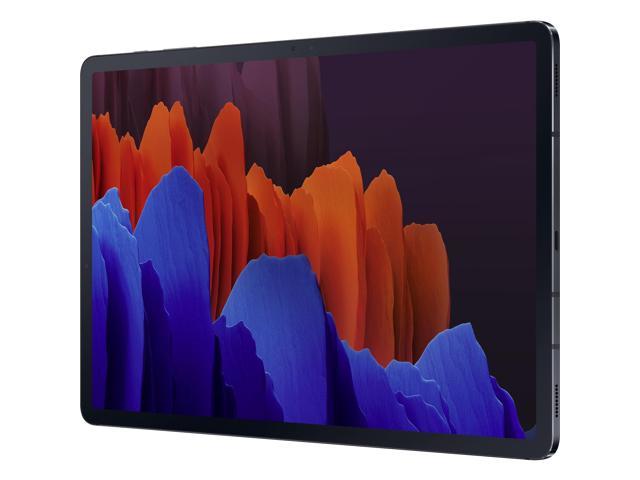 Samsung Galaxy Tab S7+ SM-T970 Tablet - 12.4" WQXGA+ - 6 GB RAM - 128 GB Storage - Android 10 - Mystical Black - Qualcomm Snapdragon 865 Plus SoC Octa-core (8 Core) 3.09 GHz - Upto 1 TB microSD ...