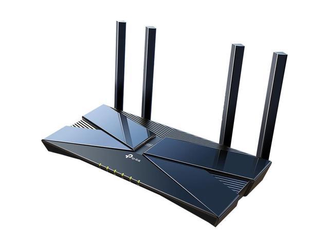 Photo 1 of TP-Link Archer IEEE 802.11ax Ethernet Wireless Router - 2.40 GHz ISM Band - 5 GHz UNII Band - 375 MB/s Wireless Speed - 4 x Network Port - 1 x Broadband Port - USB - Gigabit Ethernet ( BOX HAS MINOR DAMAGE ) USED ITEM 