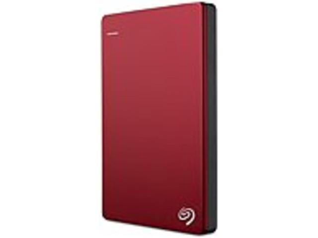 Seagate Backup Plus Portable STDR2000103 2 TB External Hard Drive - USB 3.0 - Portable - Red