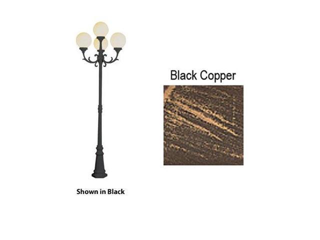 Trans Globe Lighting 4080 Bc Post Lights Outdoor Black Trans Globe Lighting 4080 Bc Post Lights Outdoor Black Copper