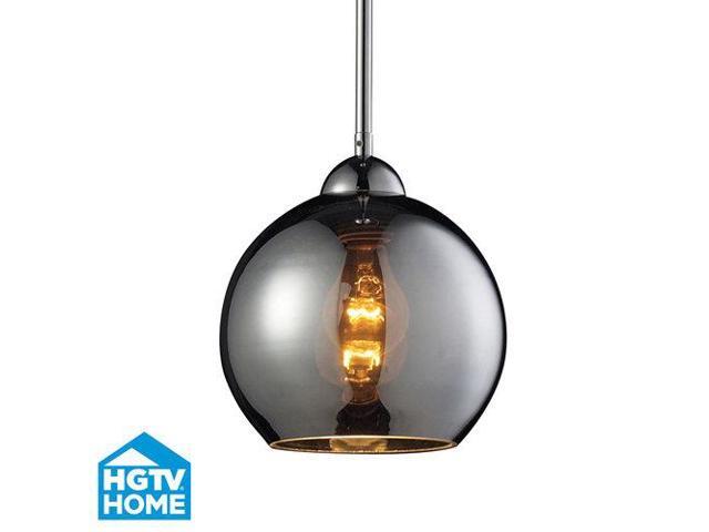 Photo 1 of Elk Lighting Cassandra 1 Light Pendant in Polished Chrome -