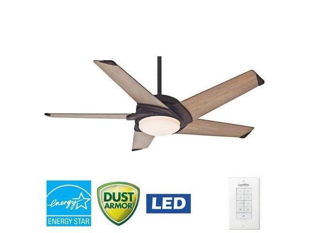 Casablanca 59092 54 In Contemporary Stealth Industrial Rust River Timber Indoor Ceiling Fan Newegg Com