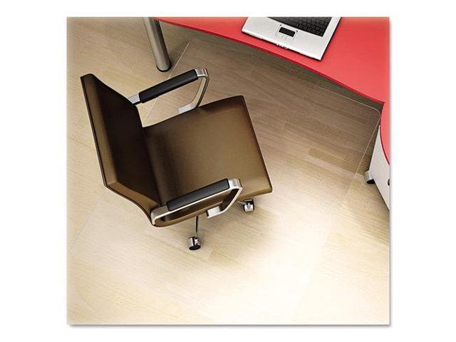 Deflecto Clear Polycarbonate All Day Use Chair Mat for Hard Floor 36 x 48 