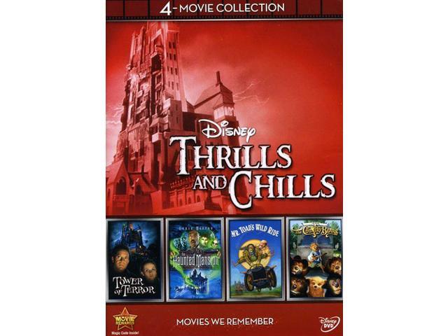 BUENA VISTA HOME VIDEO HAUNTED MANSION/TOWER OF TERROR/MR TOADS/COUNTRY BEARS (DVD/4PK) D110309D