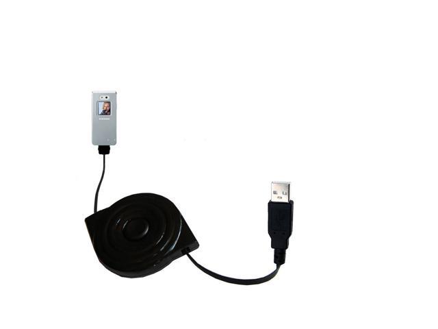 USB Power Port Ready retractable USB charge USB cable wired specifically for the Samsung Galaxy S II Skyrocket and uses TipExchange