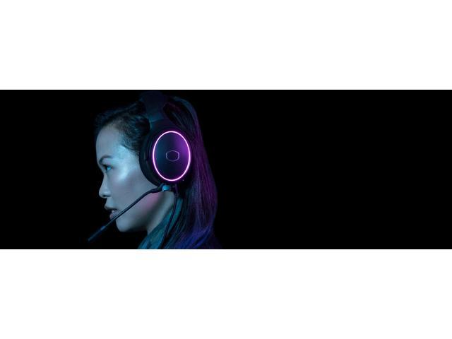 Cooler Master MH650 Gaming Headset, RGB Illumination, Virtual 7.1 Surround Sound