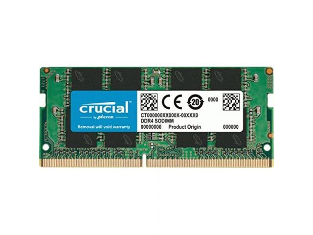 Crucial 32GB Single DDR4 3200 MT/s CL22 SODIMM 260-Pin Memory -  CT32G4SFD832A