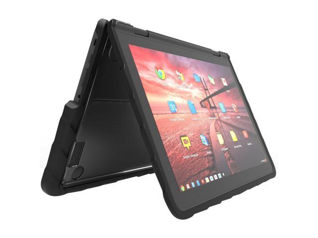 Gumdrop DropTech Lenovo 500e Case for 11.6" Chromebook - Transparent, Black