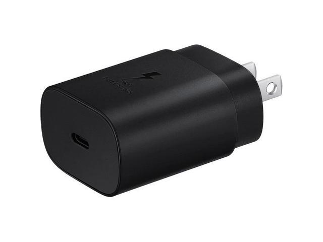 SAMSUNG EP-TA800NBEGUS Black 25W Super Fast Wall Charger,