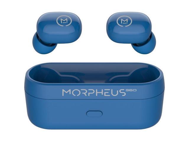 Morpheus 360 Spire True Wireless Earbuds - Bluetooth In-Ear Headphones with Microphone - TW1500L - HiFi Stereo - 20 Hour Playtime - Binaural - In-ear Wireless Headphones - Magnetic Charging Case - USB