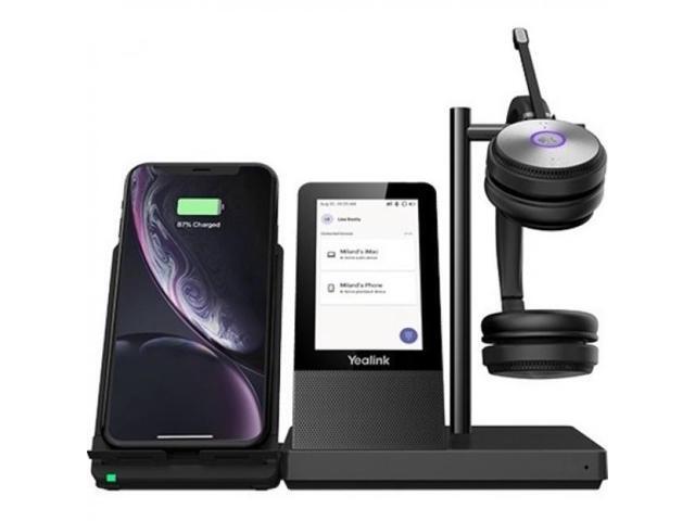 Yealink MP54 Entry Level, IP Power Over Ethernet, Smart Corded Desk Phone With Optimal HD Audio And 4 Inch (800 X 480 Pixel) Capacitive LCD Touch Screen (Microsoft Teams Edition) - Black