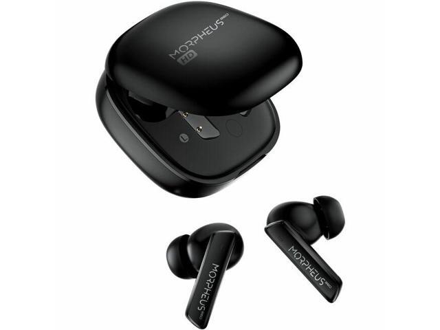 Morpheus 360 Pulse ANC Hybrid Wireless Noise Cancelling Earbuds | Hi-Res Audio | 6 Mems Microphones | 40H Playtime | TW7850HD - | Stereo - 96KHz/24-bit processing - 10mm Graphene Drivers | Bluetooth H