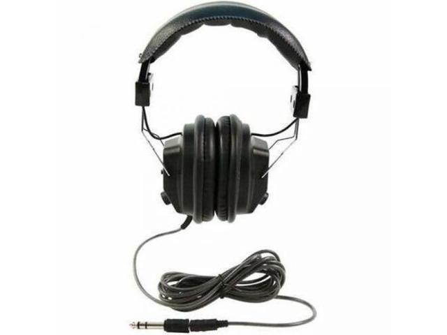 Califone 3068AV-CT Switchable Stereo Over-Ear Headphones - Black