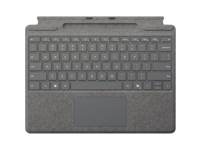 Microsoft Surface Pro Keyboard for Pro (11th Edition), Pro 9, and Pro 8 with Pen Storage Platinum