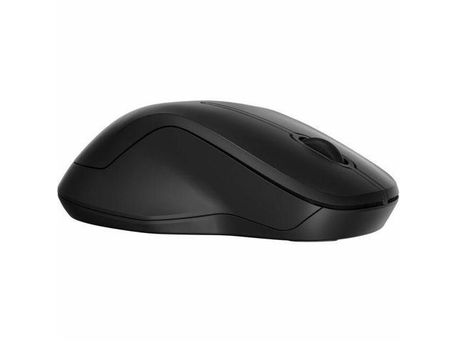 HP 255 Dual Wireless Mouse (8R3U1UT) - Full-size Mouse - Optical - Wireless - Bluetooth/Radio Frequency - 2.40 GHz - Black - USB Type A - 1600 dpi - 3 Button(s) - Symmetrical - 1 x AA Battery Supporte