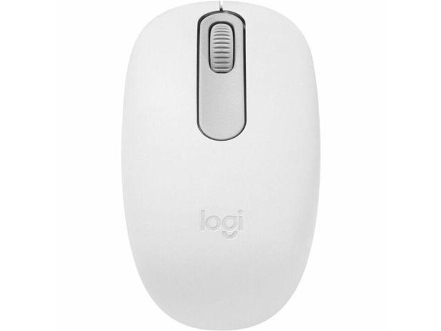 Logitech M196 Bluetooth Wireless Mouse, Compact and Portable Mouse for Laptops, Tablets and More, 12-Month Battery, Smooth Tracking, Compatible With PC and Mac, Windows and macOS (Off-white) - Optical
