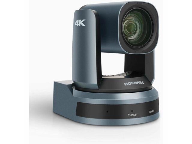 ROCWARE RC841U 4K UHD PTZ Camera with Auto Framing & Humanoid Tracking