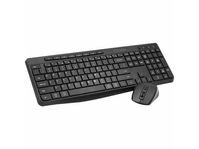 CODi Triple Connection Multi-Device Keyboard and Mouse Combination - Rechargeable USB-C charging connection
